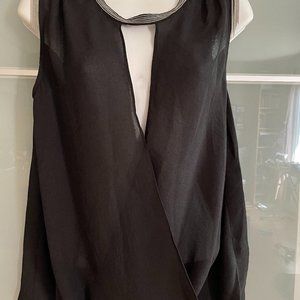 Rudsak elegant summer black top, size S